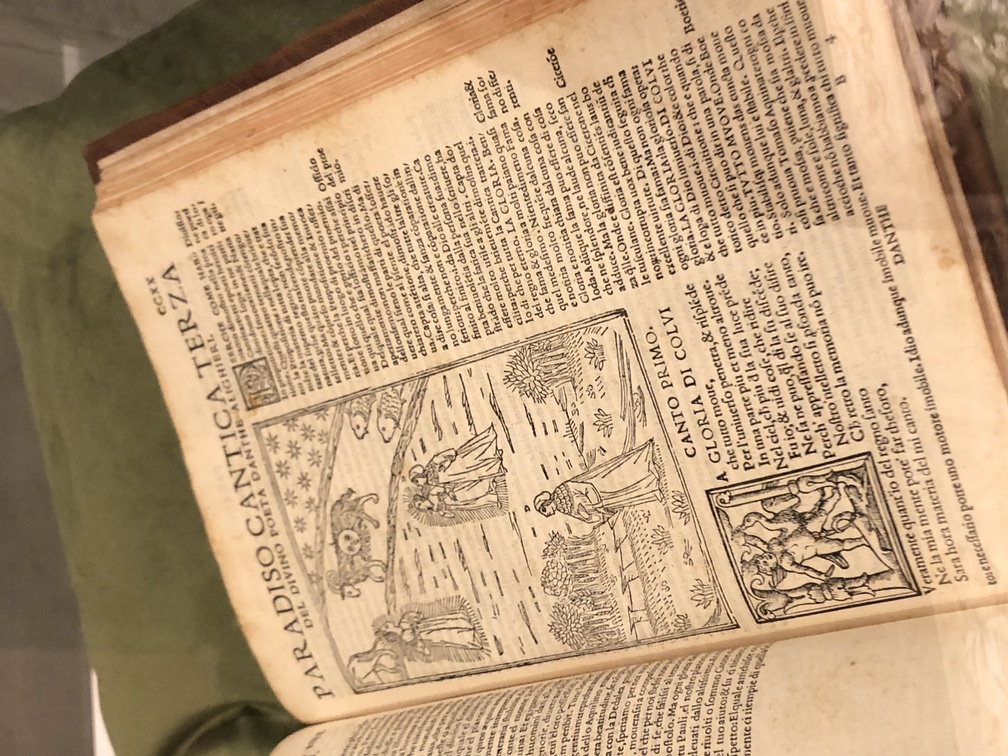 Comedia di Danthe Alighieri poeta divino, con l'espositione di Christophoro landino, 1529.