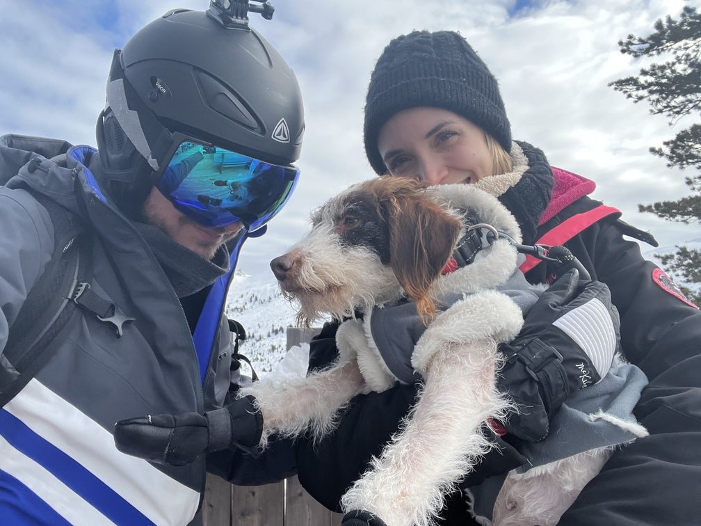Alpe Cermis - Lorenzo, Federica e Frida.