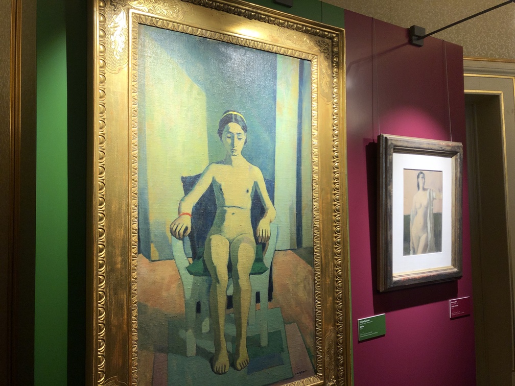 Felice Casorati, Clelia, 1937.
Marisa Mori, Studio di un nudo, 1928.
