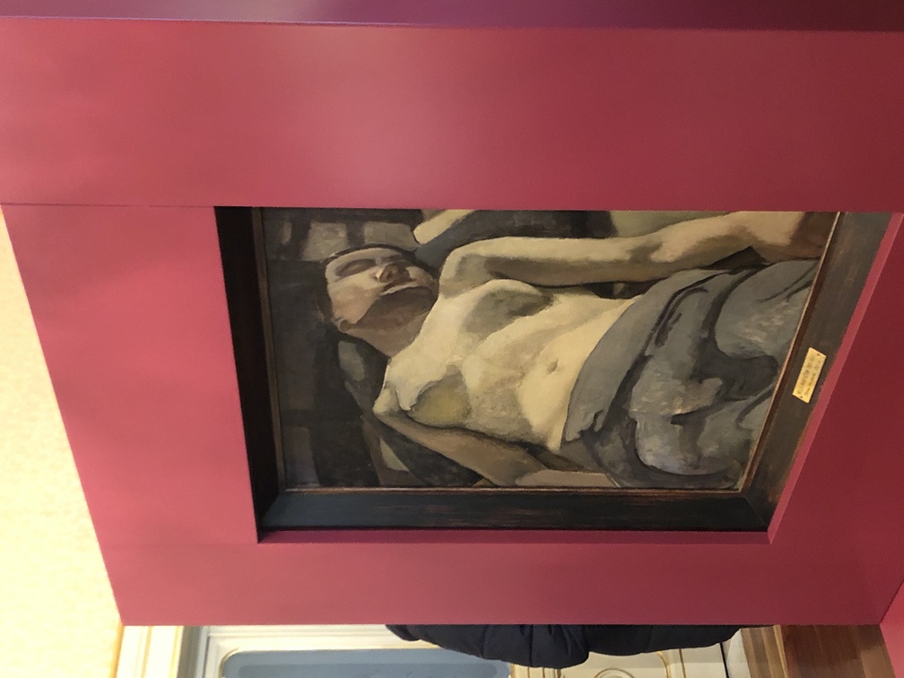 Nella Marchesini, Donna che dorme (o Scorcio di donna), 1928.