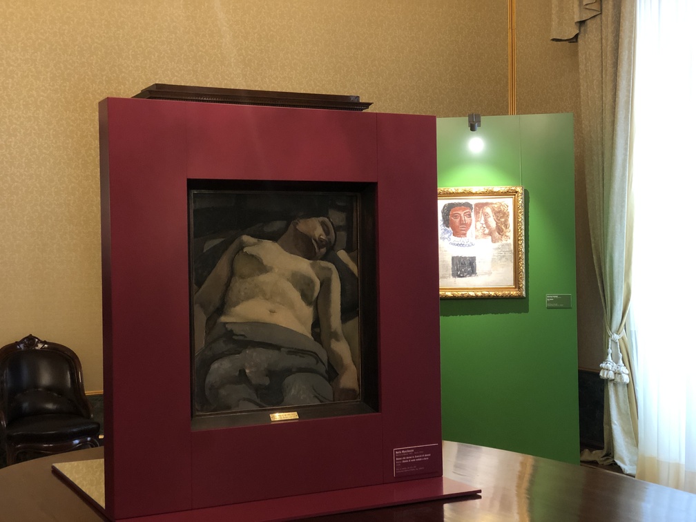 Dipinti della mostra "Verso la modernità".