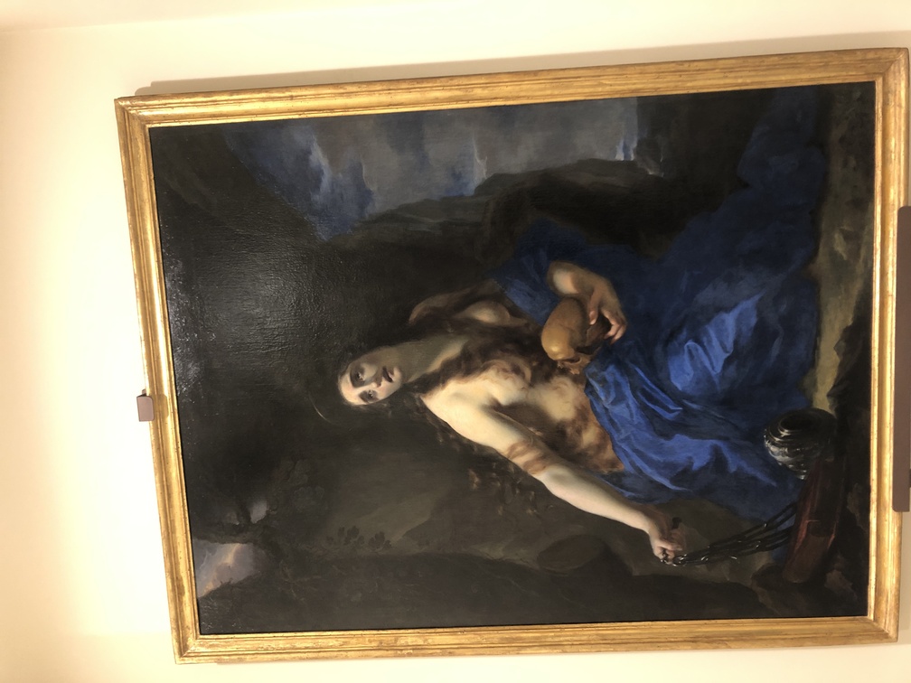 Ospedale di Santa Maria Nuova - olio su tela: Maddalena penitente di Simone Pignoni (1640 ca.).