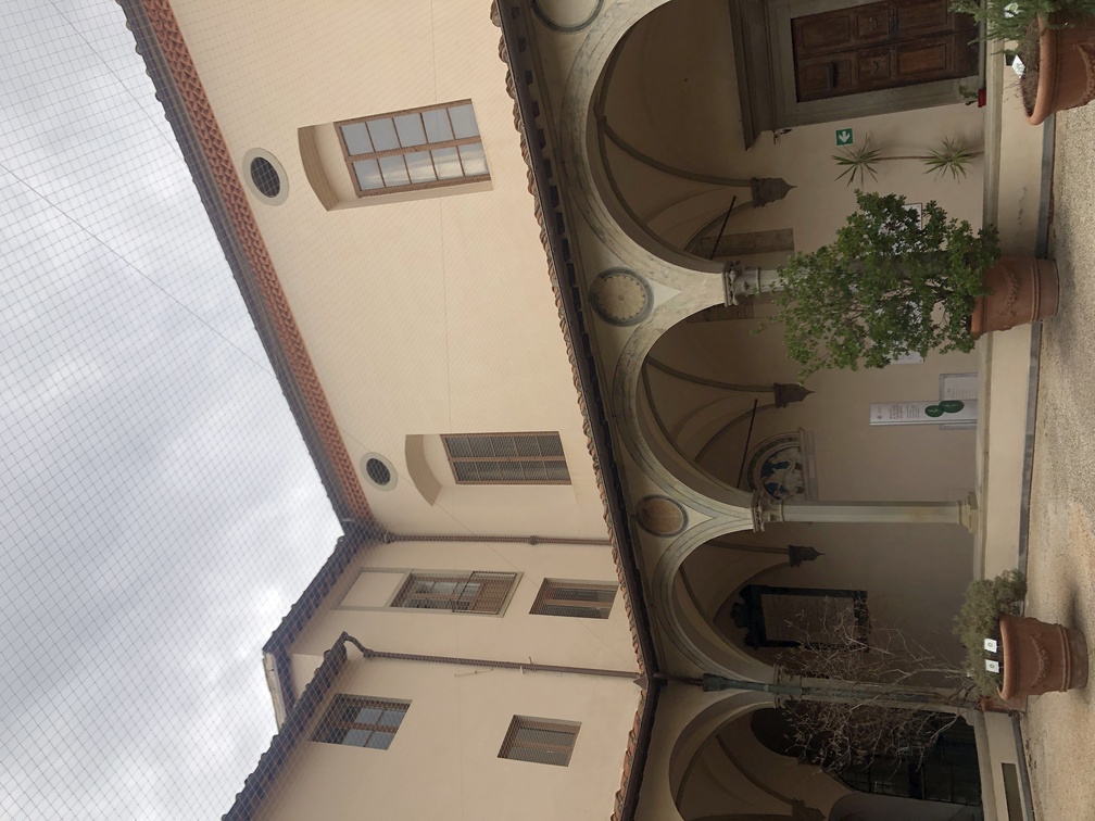 Ospedale di Santa Maria Nuova - Cortile delle Medicherie.