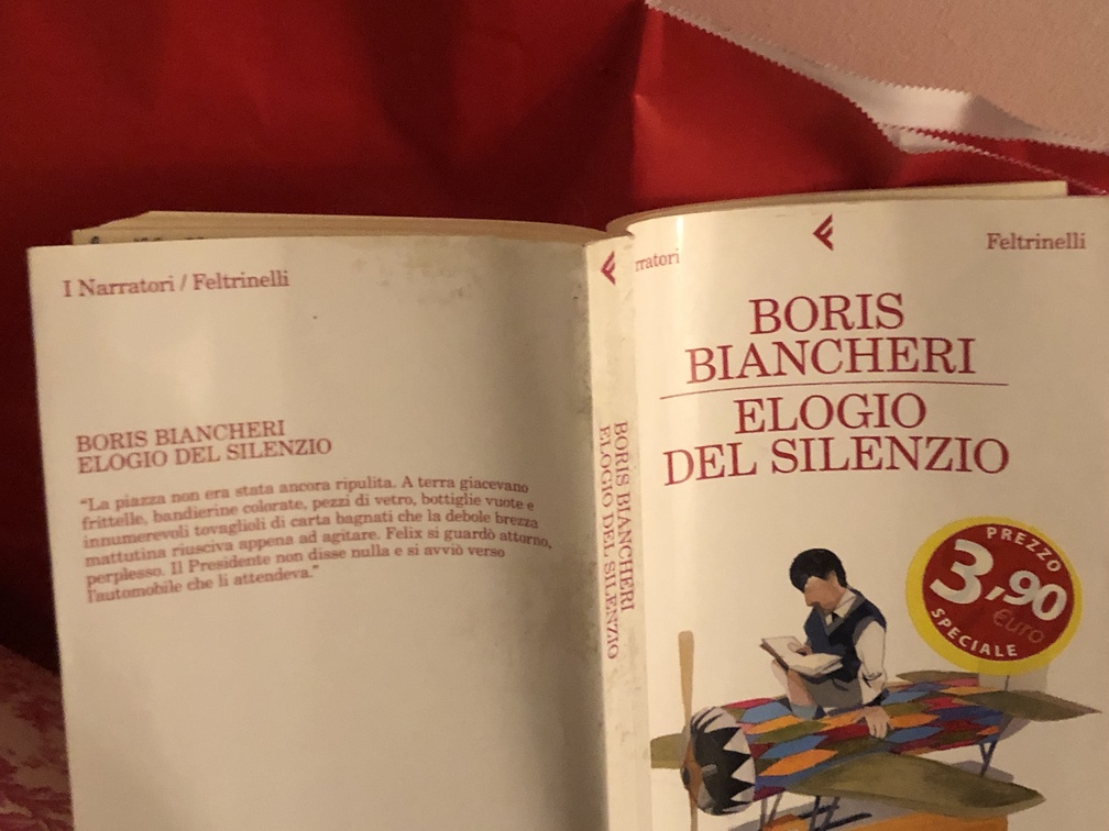 Boris Biancheri, Elogio del silenzio, Feltrinelli, Milano, 2011.