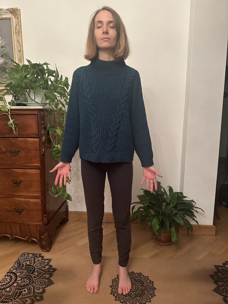 Tadasana.