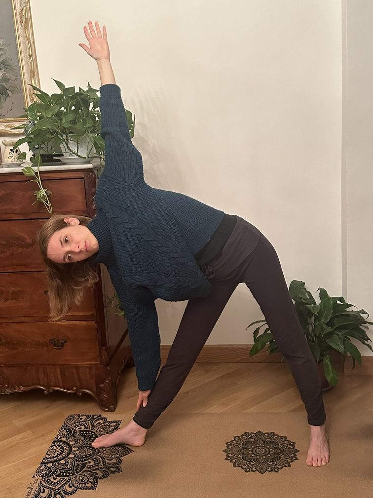 Triangolo - Trikonasana.