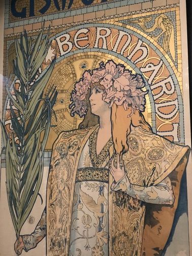 A. Mucha, Gismonda, 1894, Litografia a colori, Fondazione Mucha.