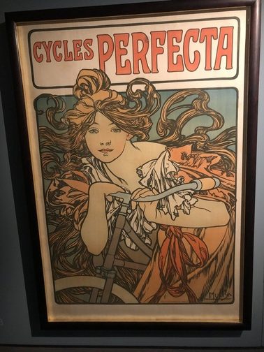 A. Mucha, Cycles perfecta, 1902, Litografia a colori, Fondazione Mucha.