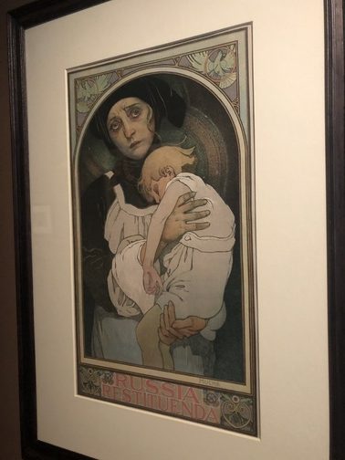 A. Mucha, Russia Restituenda, 1922, Litografia a colori, Fondazione Mucha.