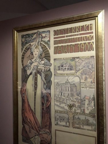 A. Mucha, Öesterreich Weltausstellung, 1900, Litografia a colori, Fondazione Mucha.