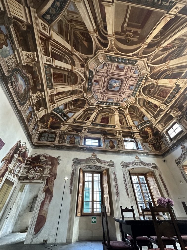 Palazzo Salis di Tirano - il Saloncello.