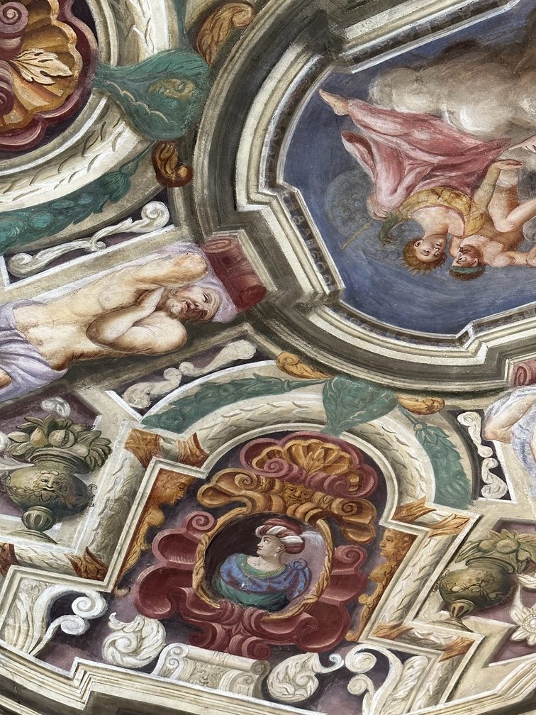 Palazzo Salis di Tirano - Sala dei Turchi o delle Delizie.