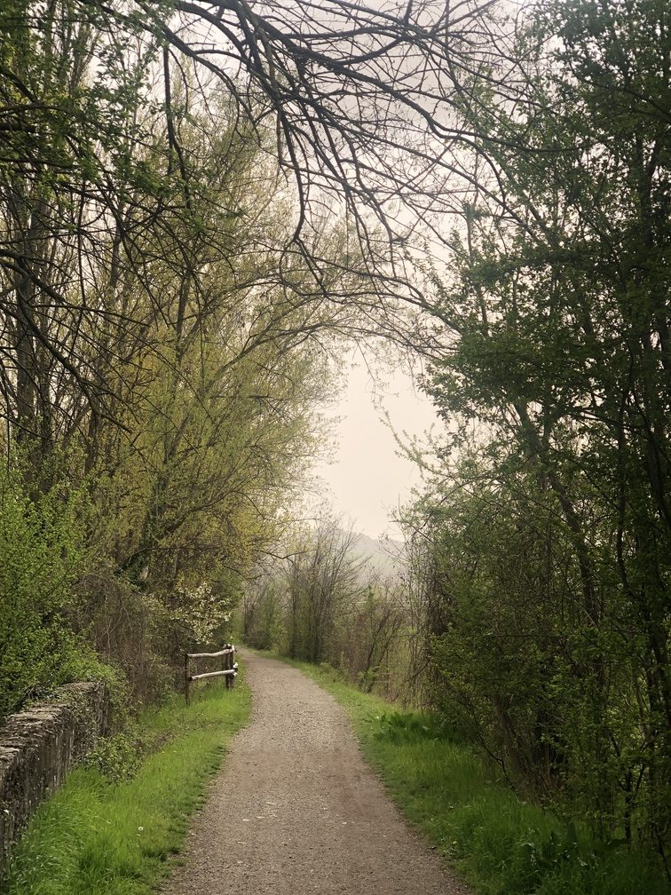 Percorso Natura/Sole da Vignola in direzione Marano sul Panaro.