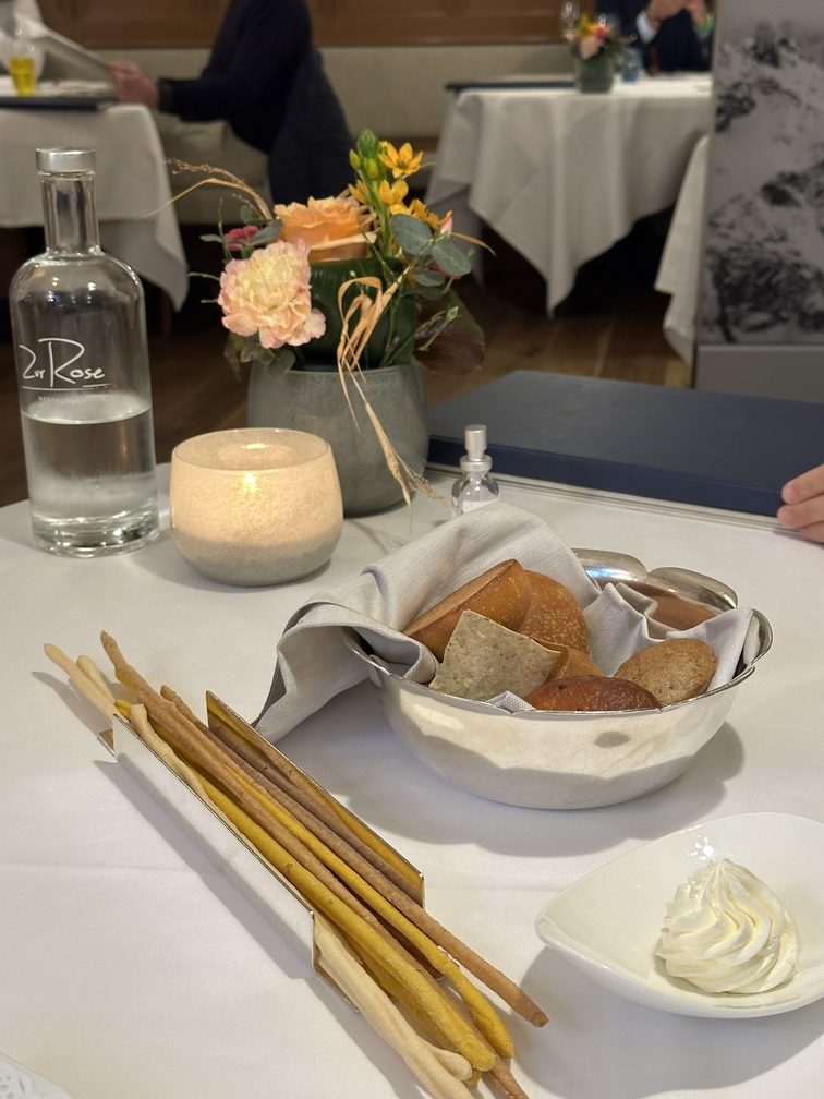 Ristorante Zur Rose - pane e burro.
