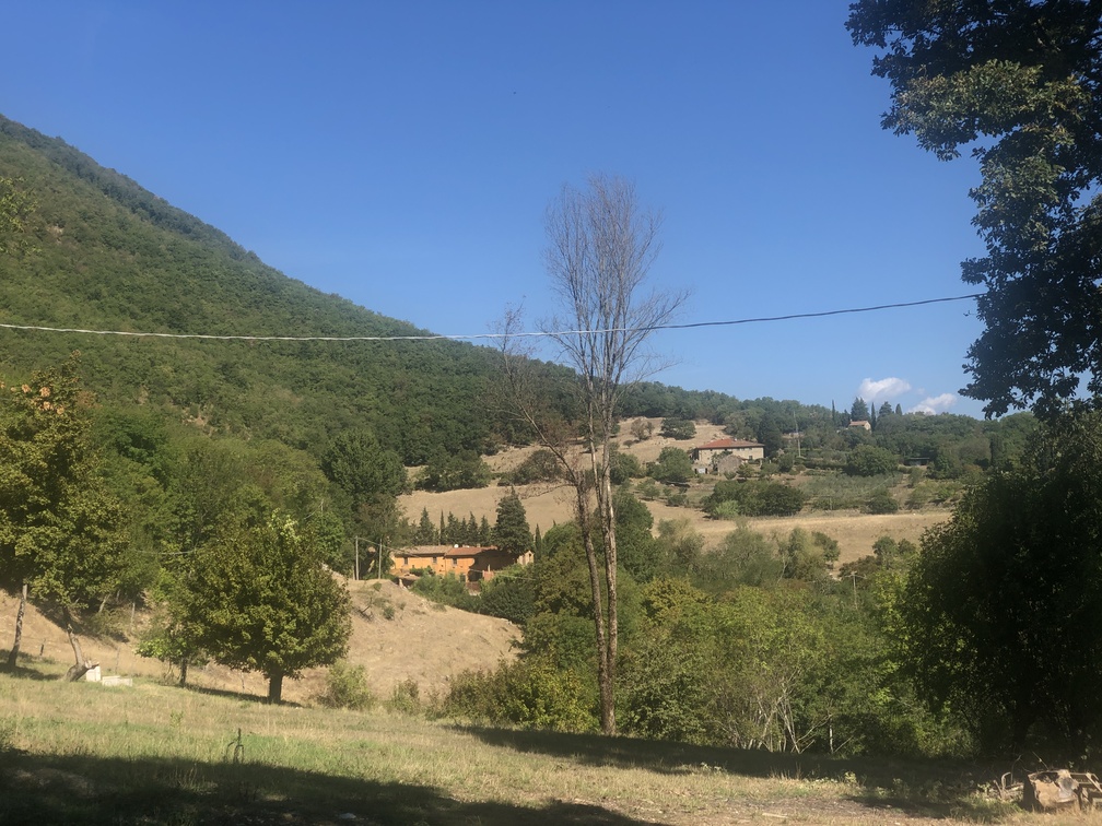 Trekking Monte Morello - panorama a Pescina.