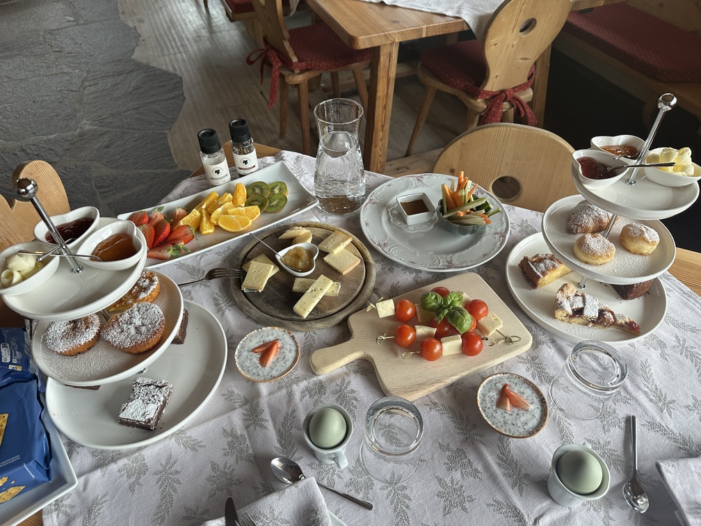 Maso Corradini - brunch pranzo in versione vegetariana e in parte senza glutine.