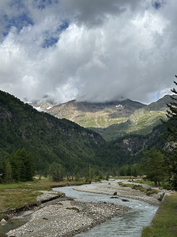 Stazione di Cavaglia - panorama.