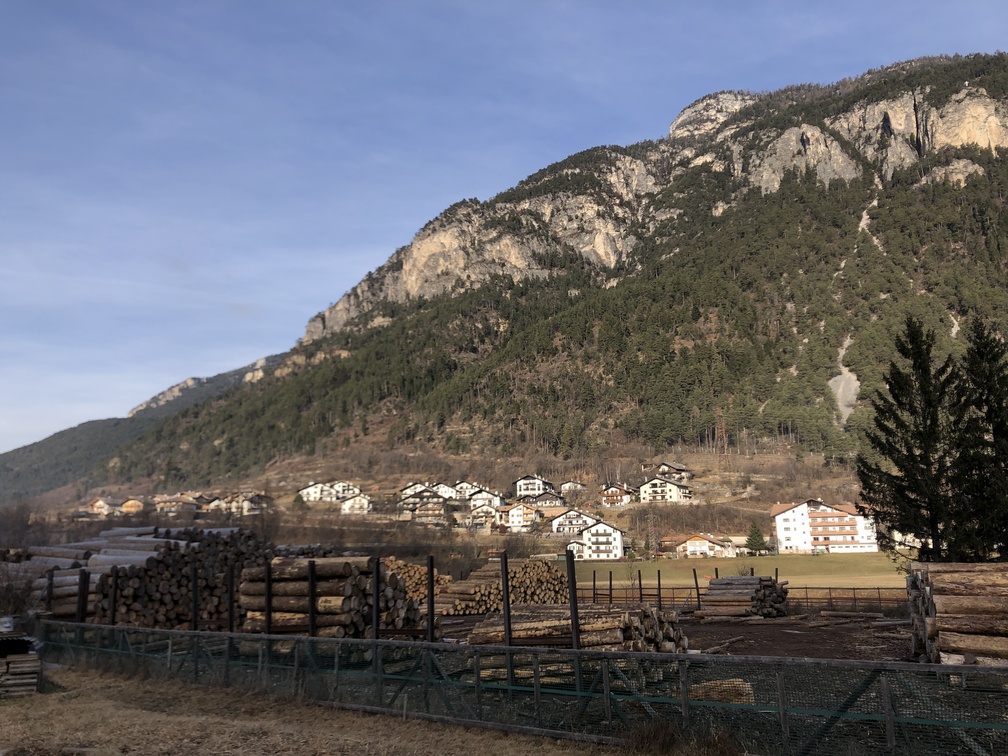 Ziano - panorama da Zanolin.