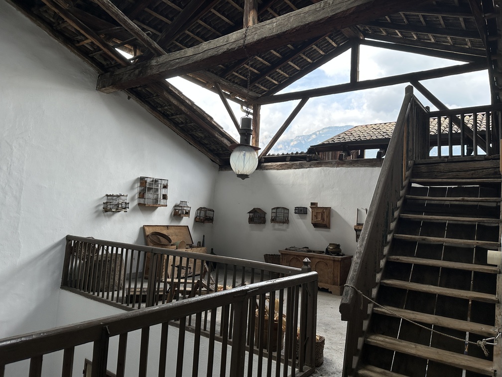 Museo della Cultura Popolare di Egna - piano sotto il tetto.