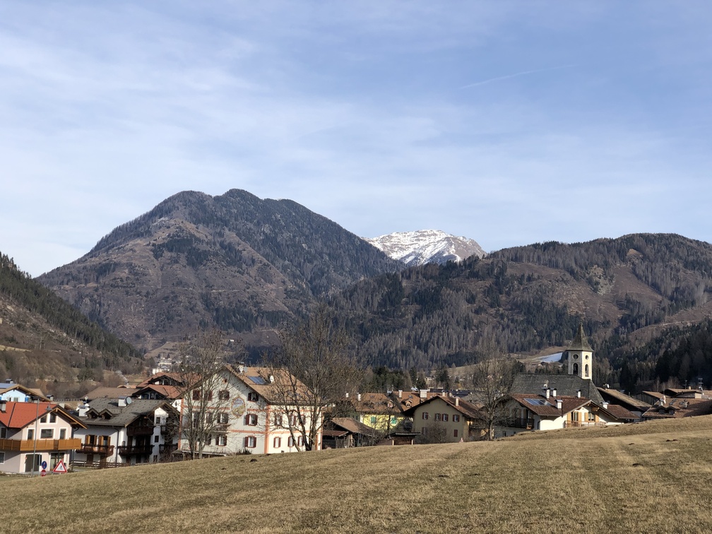Ziano - panorama verso la frazione di Roda.