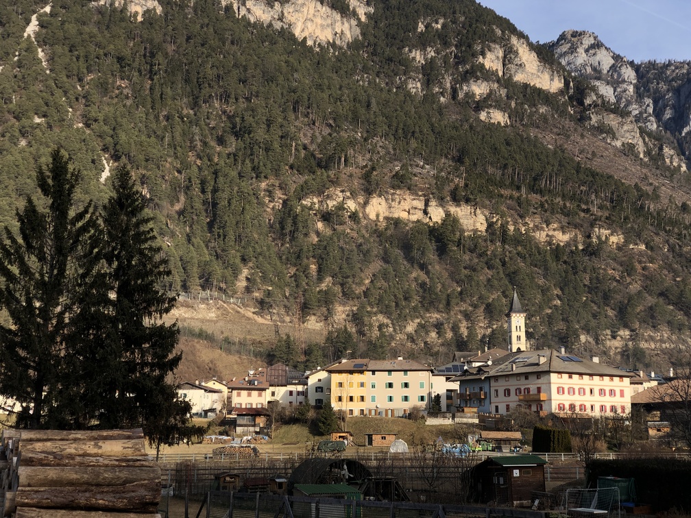 Ziano - panorama da Zanolin.