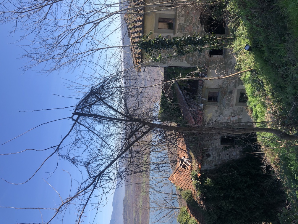 Museo MINE a Cavriglia - rovine del borgo Castelnuovo dei Sabbioni.