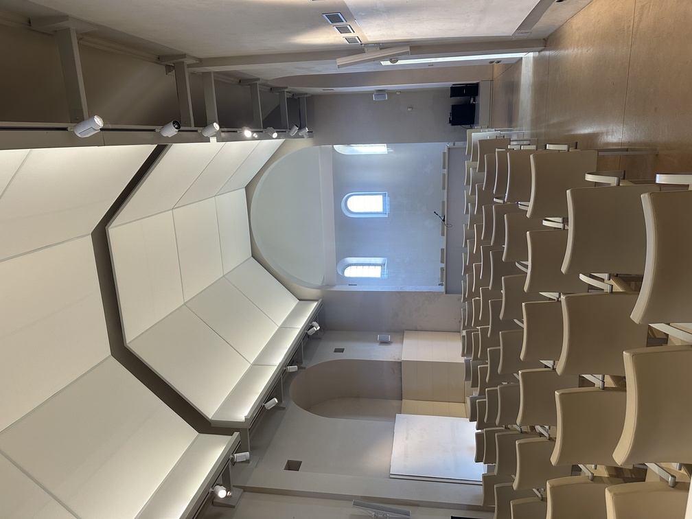 Museo MINE a Cavriglia - auditorium nella Chiesa di San Donato.