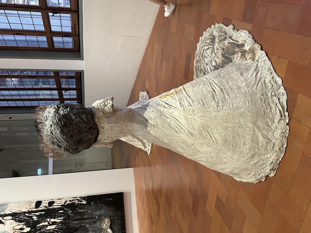 Anselm Kiefer, "Nemesis (Nemesi)", 2017, resina, gesso, piombo e terra