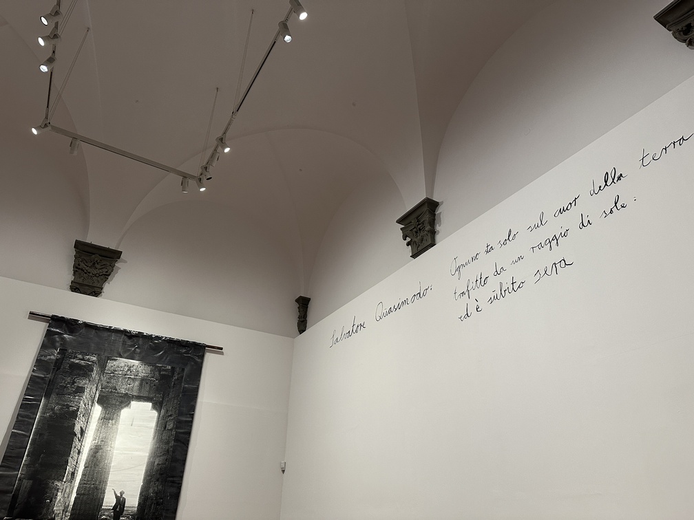 Anselm Kiefer, "Heroische Sinnbilder (Simboli eroici)", 2009, stampe fotografiche su carta montate su piombo.