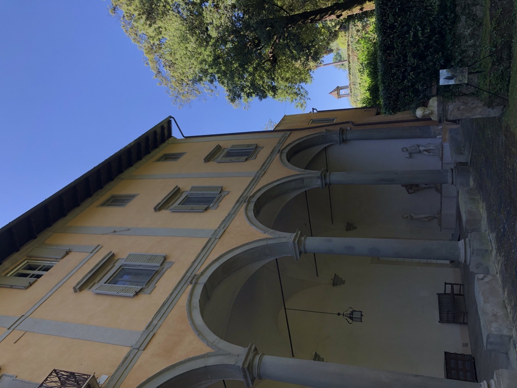 Giardino di San Francesco di Paola a Firenze - loggia.