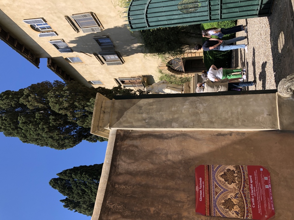 Giardino di San Francesco di Paola a Firenze - entrata.