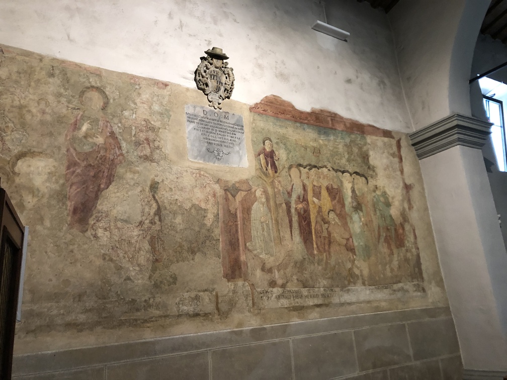 Colle Val d'Elsa - Chiesa di San Marziale, interno.