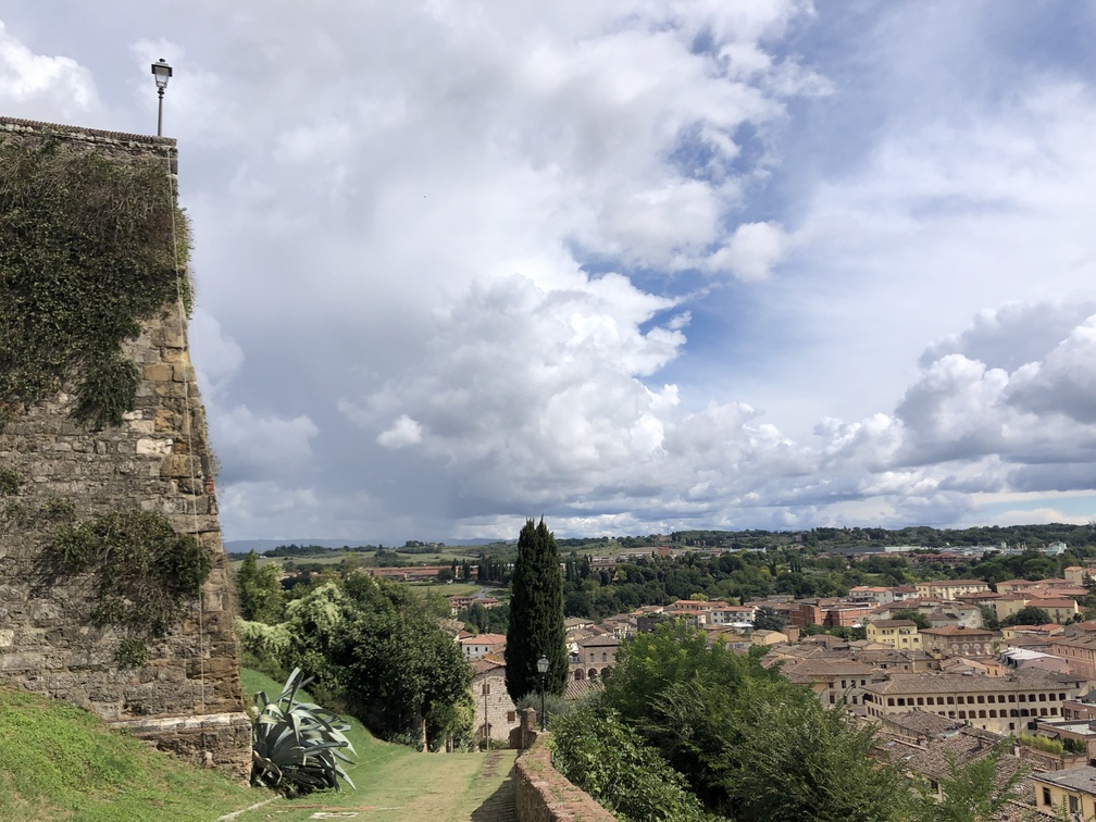 Colle Val d'Elsa - Baluardo e panorama.