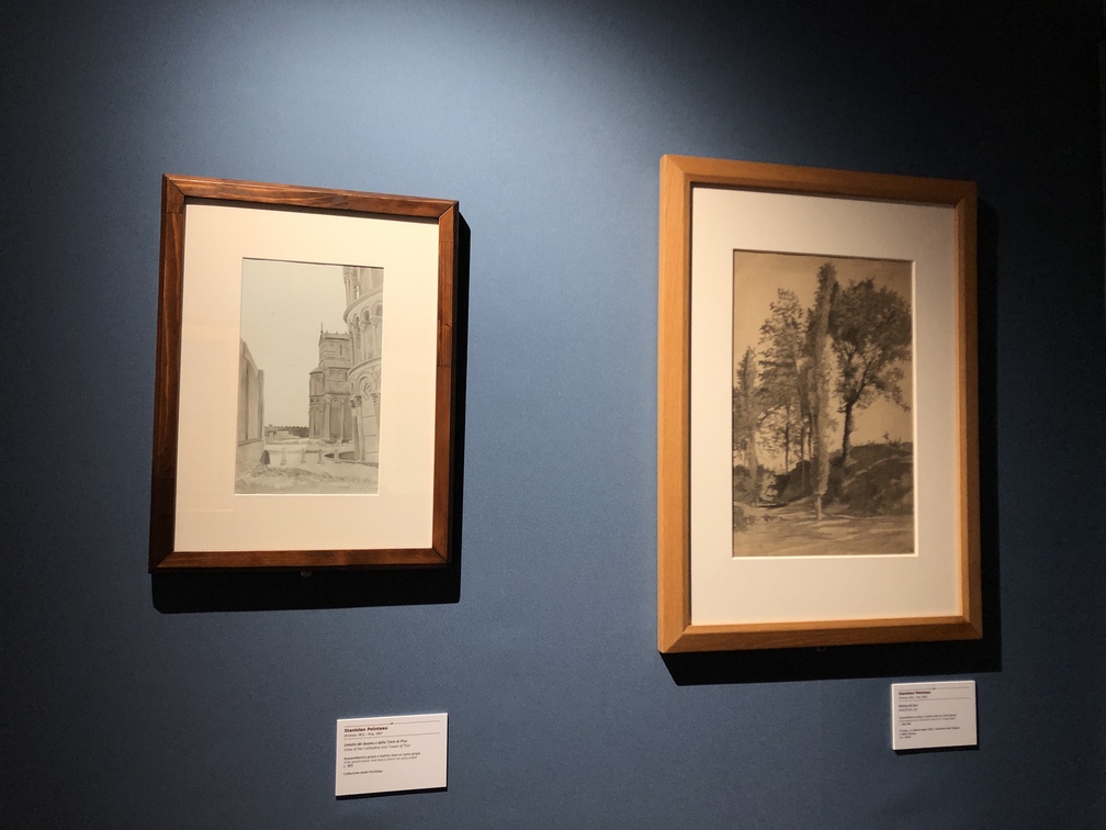 Stanislao Pointeau
1. Veduta del duomo e della Torre di Pisa, acquerellatura grigia e matita nera su carta grigia, 1875 ca., Collezione eredi Pointeau
2. Motivo dal vero, acquerellatura grigia e matita nera su carta grezza, 1861-1867 ca., Firenze, Le Gallerie degli Uffizi, Gabinetto dei Disegni e delle Stampe