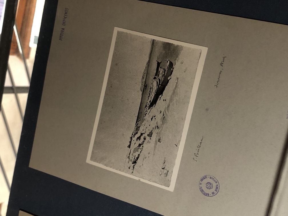 Stanislao Pointeau. Marina, fotografia montata su cartoncino, Università degli Studi di Firenze, Biblioteca Umanistica, Sede di Storia dell'Arte. Fototeca, Faldoni "Pittura Ottocento".