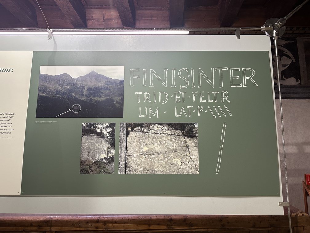 Iscrizione del Monte Pèrgol.