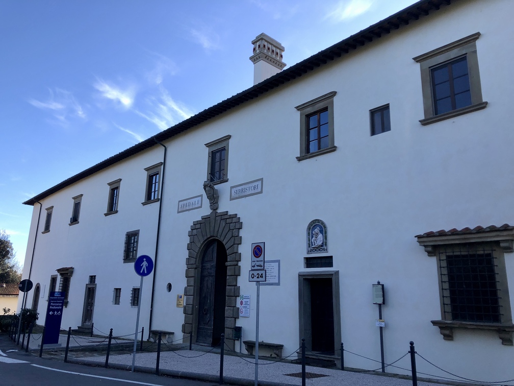 Ospedale Serristori - facciata di Villa San Cerbone.