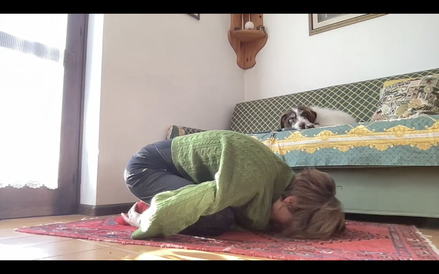 Yoga - Balasana.