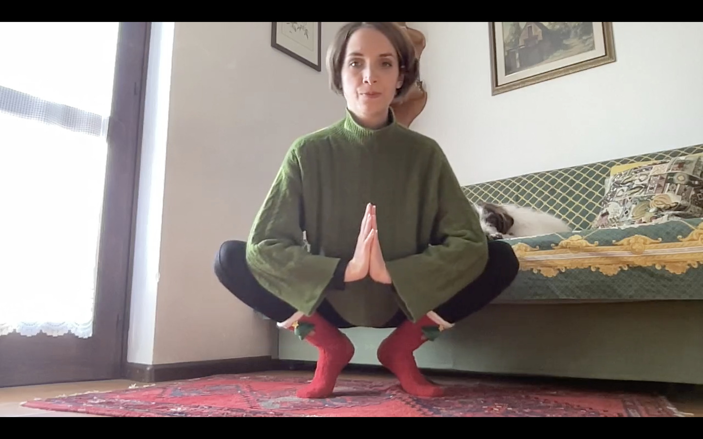 Yoga - Malasana.