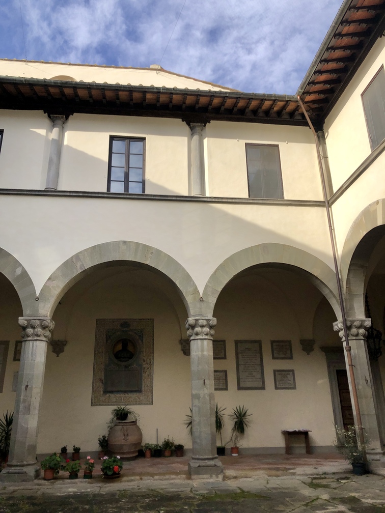 Ospedale Serristori - chiostro.