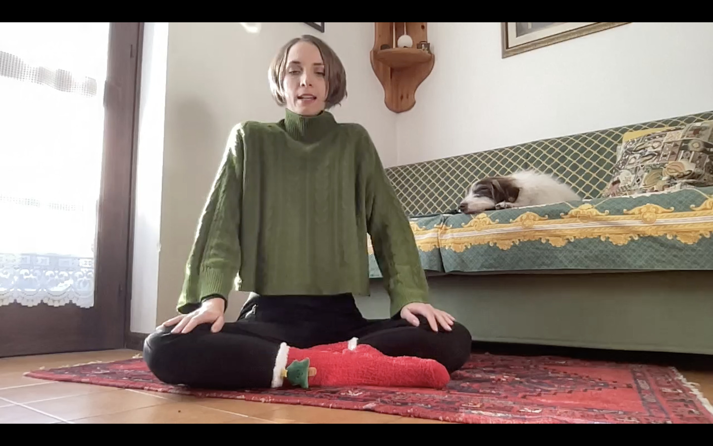 Yoga - scioglimento delle spalle.