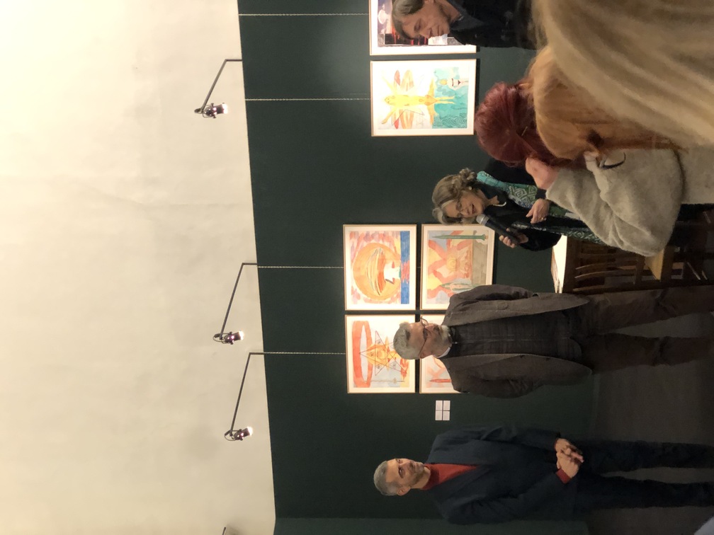 Vernissage della mostra "Aspettando la bomba. L’Art Brut di Giovanni Galli".