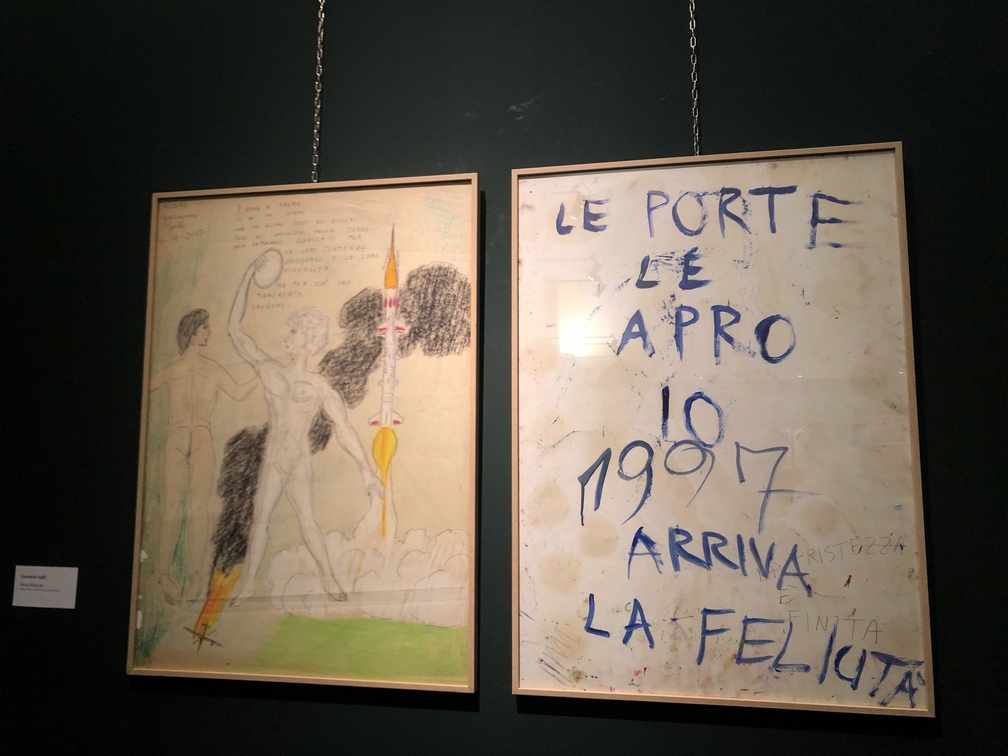 Giovanni Galli, <b> Senza titolo</b>, 2007. grafite, pastello a cera e penna a sfera su carta.