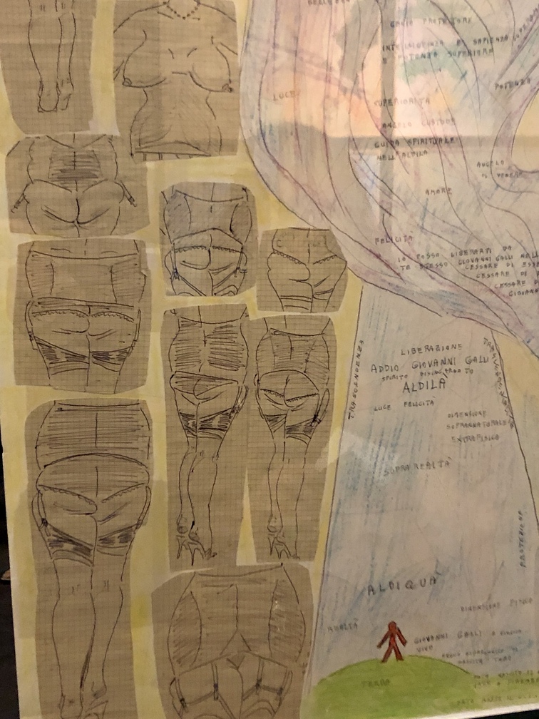 Mostra "Aspettando la bomba. L’Art Brut di Giovanni Galli" - dettaglio