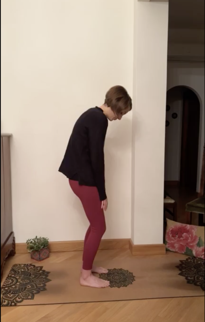 Pratica yoga - scioglimento iniziale.