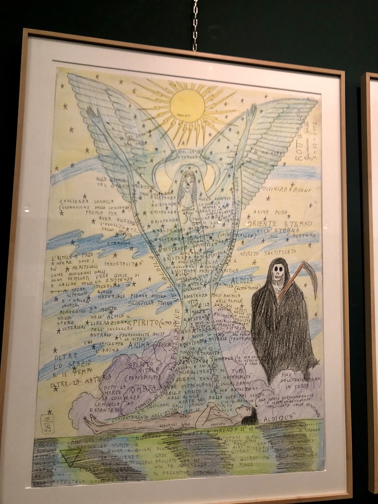 Mostra "Aspettando la bomba. L’Art Brut di Giovanni Galli" - 2002.