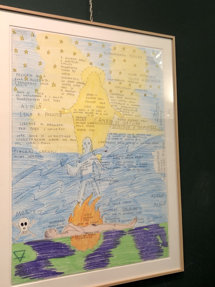 Mostra "Aspettando la bomba. L’Art Brut di Giovanni Galli" - 2002.