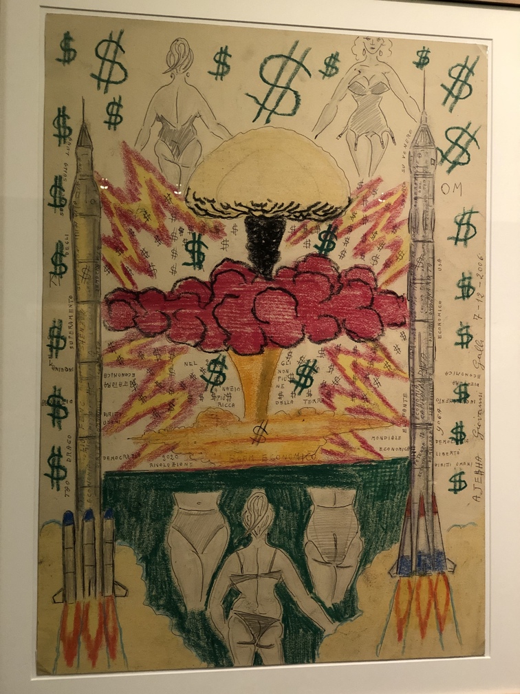 Mostra "Aspettando la bomba. L’Art Brut di Giovanni Galli".
