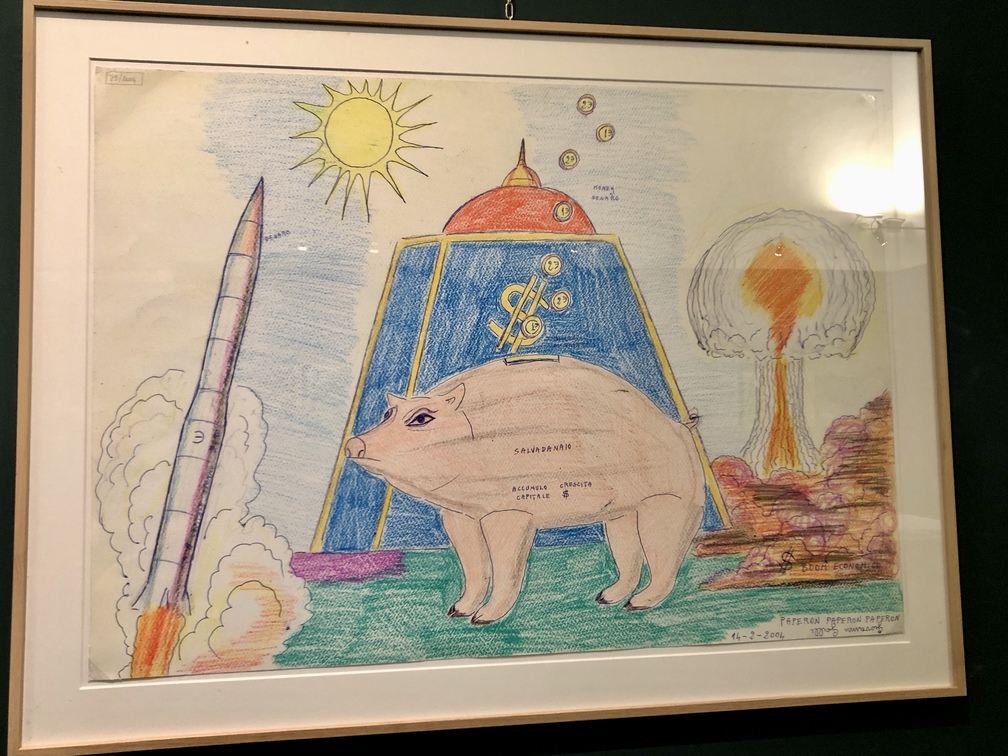 Mostra "Aspettando la bomba. L’Art Brut di Giovanni Galli" - 2004.