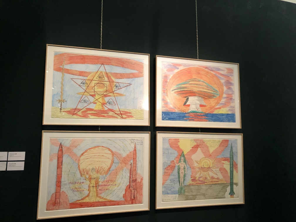 Mostra "Aspettando la bomba. L’Art Brut di Giovanni Galli" - 2003-2004.